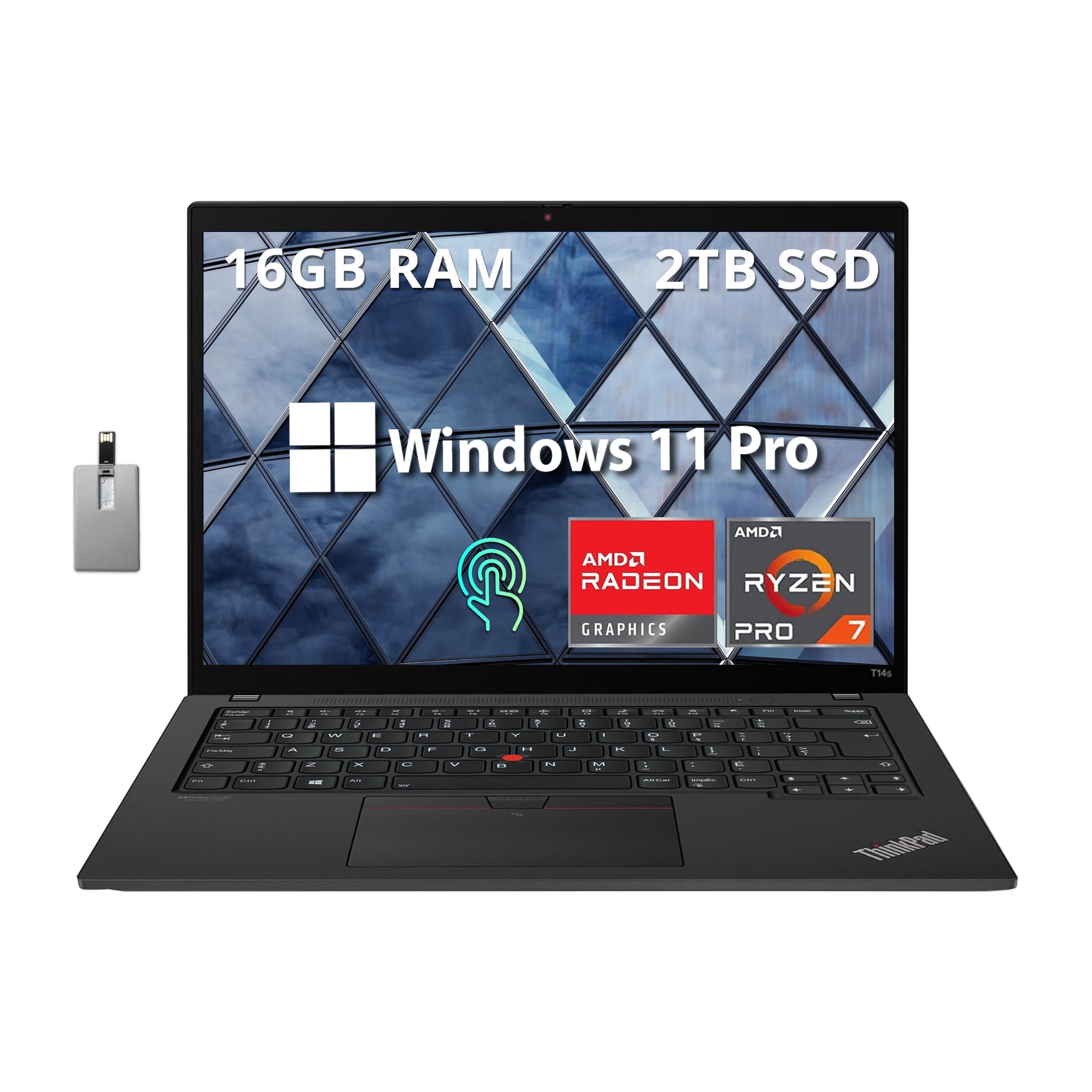 Amazon.com: Lenovo ThinkPad T14s Gen 3 Laptop, 14'' WUXGA